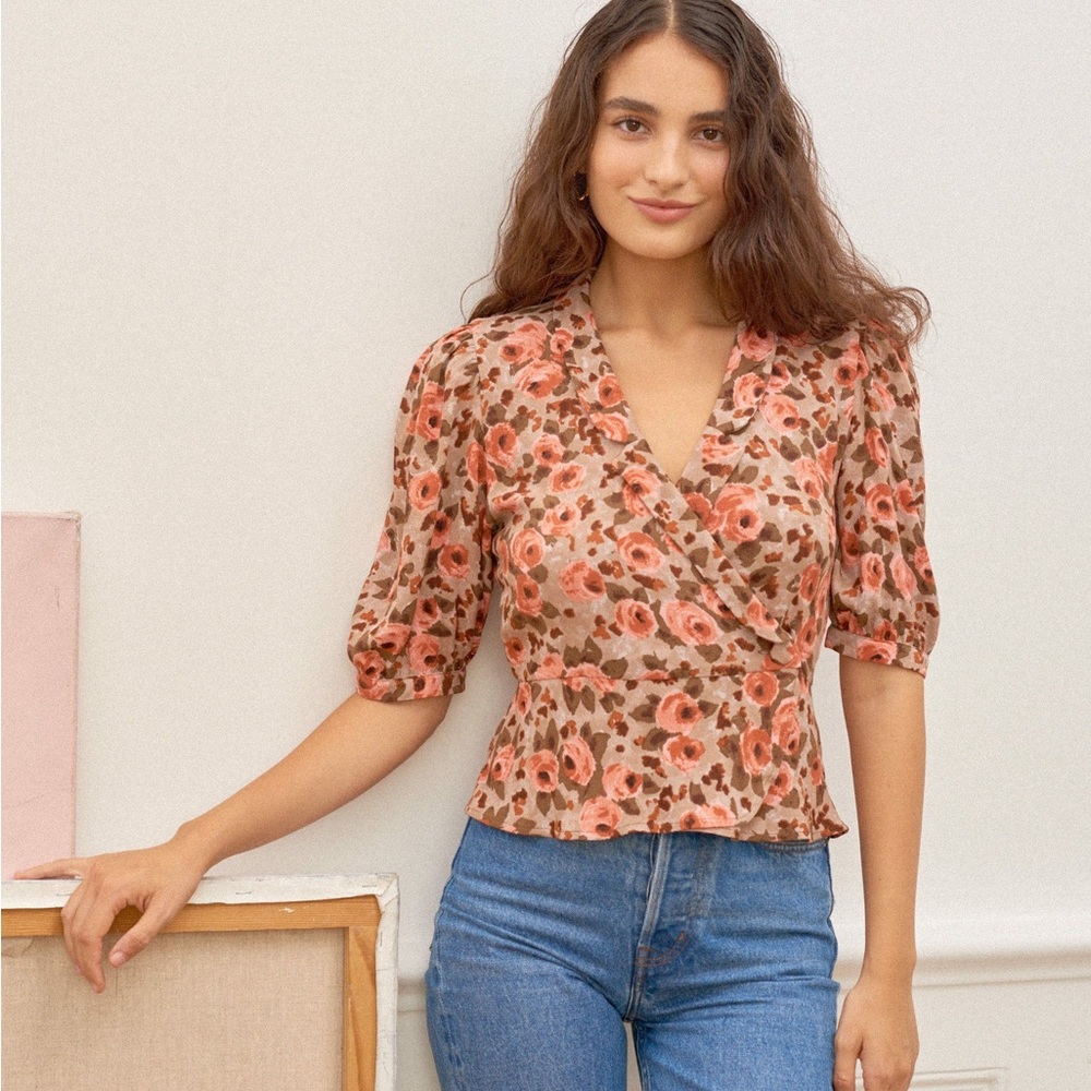 Rouje Louisette Top sz FR 38 (US 6)